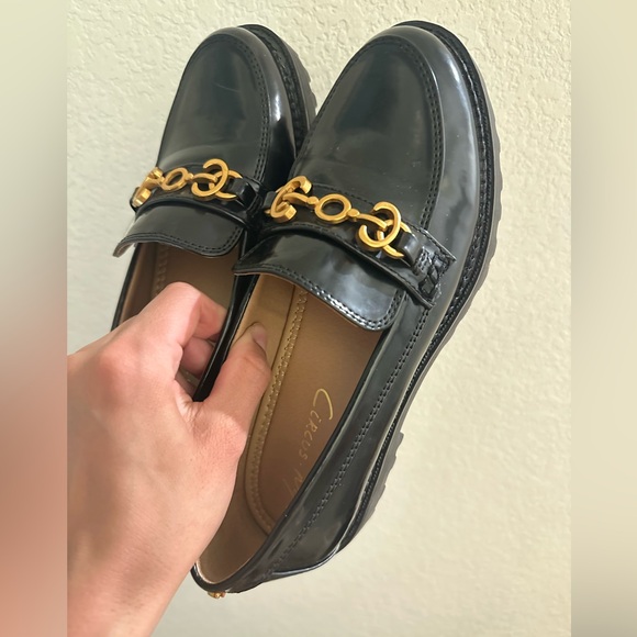 Sam Edelman Circus NY Black Deana Loafers Size 6.5 - Picture 3 of 4